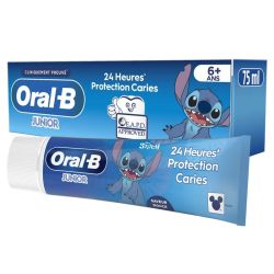 Oral-B Junior Dentifrice Protection Caries 24H 6 ans et + Stitch – Protection & Émail