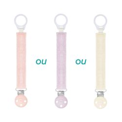 MAM Attache-sucette Blush coloris aléatoire - Fixation facile et hygiène de la sucette