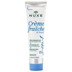 Nuxe Crème Fraîche de Beauté 3 en 1 - 100 ml - Hydratation, démaquillage et masque en un seul geste