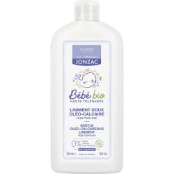 Eau Thermale Jonzac Bébé Liniment Doux Oléo-Calcaire Bio - 500 ml - Nettoie, protège et apaise