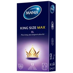 Manix King Size Max - 10 préservatifs grande taille