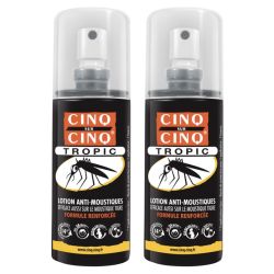 Cinq sur Cinq Tropic Lotion Anti-Moustiques - Lot de 2 x 75 ml