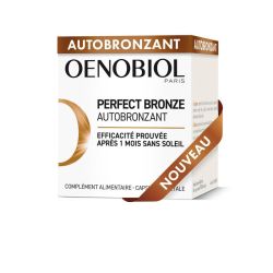 Oenobiol Perfect Bronz Autobronzant - 30 Capsules - Hâle Uniforme et Progressif