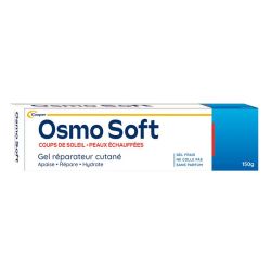 OsmoSoft Gel Réparateur 3 en 1 - 150 g - Coups de Soleil et Peaux Échauffées