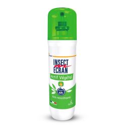 Insect Ecran Anti-Moustiques Spray Actif Végétal - 100ml - Protection naturelle contre les piqûres