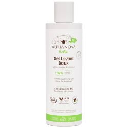 Alphanova Bébé Bio Gel Lavant Doux 50ml – Hygiène et apaisement