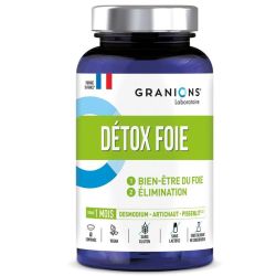 Granions Detox Foie 60 Comprimés - Bien-être du foie, detox, digestion stimulée