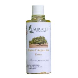 Lauralep Huile d'Argan Bio 100% Pure Peau, Cheveux & Ongles - 50ml