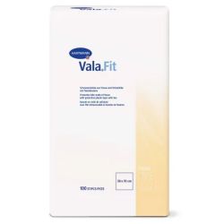 Hartmann Vala Fit Band Bavoirs Jetables - 100 bavoirs - 38 x 70cm - Avec poche de recueil