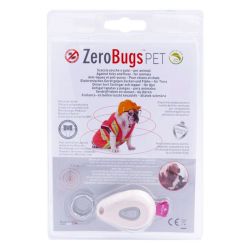 ZeroBugs Pet Répulsif Anti-Puces et Anti-Tiques Electronique pour Animaux - 1 répulsif