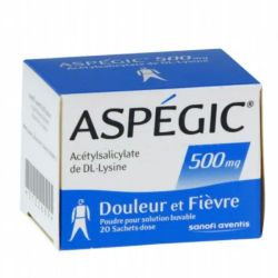 Aspégic 500mg poudre