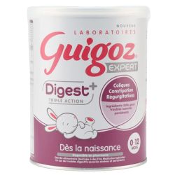 Guigoz Expert Digest+ Lait Infantile - 780g - 0 à 12 mois - Confort digestif et bien-être quotidien