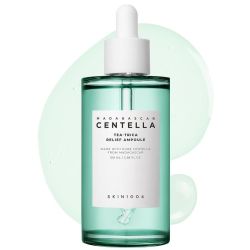 Skin1004 Centella Tea-Trica Relief Ampoule Sérum Anti-Acné Peaux Acnéique, Grasse & Sensible - 100ml
