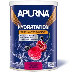 Apurna Hydratation - Effort & Performance - Arôme Fruits Rouges - 500g