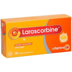 Laroscorbine Sans Sucre 1 g - 30 comprimés effervescents