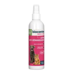 Biocanina Lotion Anti-Démangeaisons Bio - Chiens & Chats - Apaise & Hydrate - 240ml