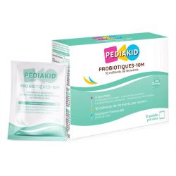 Pediakid Probiotiques-10M 10 Sachets – Équilibre de la flore intestinale