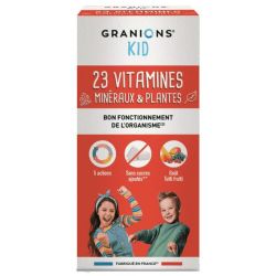 Granions Kid 23 Vitamines Minéraux et Plantes - 200 ml