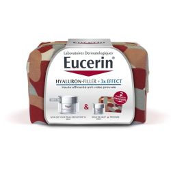 Eucerin Kit Routine Hyaluron-Filler +3x Effect - Soin de Jour Peau Sèche 50ml + Soin de Nuit 20ml