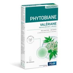 Pileje Phytobiane Valériane Relaxation & Détente - 30 Comprimés