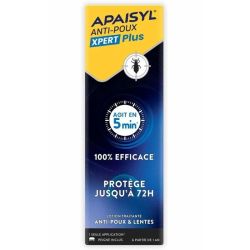 Apaisyl Anti-Poux Xpert Plus - 100ml - Lotion anti-poux et lentes