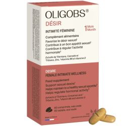 Oligobs Désir 60 comprimés – Stimule la libido féminine, équilibre hormonal