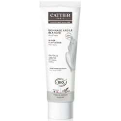 Cattier Gommage Argile Blanche Bio 100ml – Exfoliant douceur et éclat