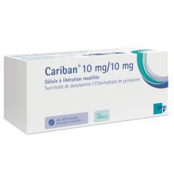 Effik Cariban 10 mg/10 mg, 48 gélules à libération modifiée - succinate de doxylamine & chlorhydrate de pyridoxine