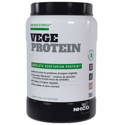NHCO Vege Protein - 750g - Saveur : Cappuccino - Croissance et maintien musculaire