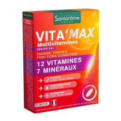 Santarome Multivitamines Vita'Max Séniors - 30 comprimés