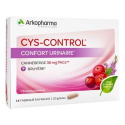 Arkopharma Cys-Control Confort Urinaire - 20 gélules - Bien-être urinaire naturel