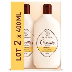 Rogé Cavaillès Gel Bain et Douche L'Original - Peaux Sensibles - Sans Savon - 2x400ml