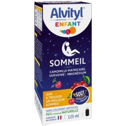 Alvityl Enfant Solution Buvable Sommeil en Forme de Sirop 125 ml - Goût Cerise
