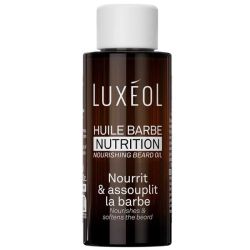 Luxéol Huile Barbe Nutrition - 50ml - Nourrit & assouplit la barbe