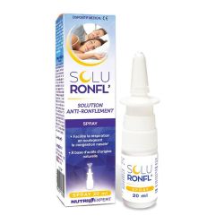 NutriExpert Soluronfl Sommeil - Spray Nasal Anti-Ronflement - 15 ml