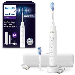 PHILIPS Brosse à Dents Électrique Sonicare - 7100 series HX7420/01 - 1 pièce - Haute Technologie