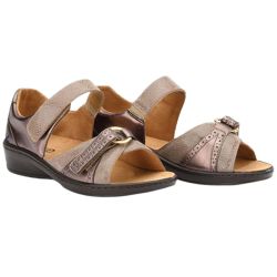 Gibaud CHUT Matéra Beige - Chaussures Confort Femme Hallux Valgus