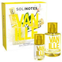 Solinotes Coffret Vanille - Eau de Parfum 50 ml + Spray 15 ml OFFERT