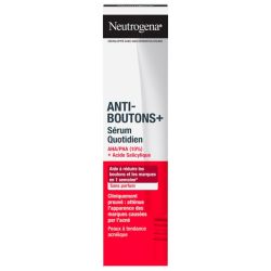 Neutrogena Anti-Boutons + Sérum Quotidien Sans Parfum - 30 ml - Purifie, lisse et corrige les marques