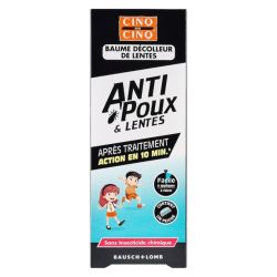 Cinq sur Cinq Baume Décolleur de Lentes avec Peigne Offert - 60 ml