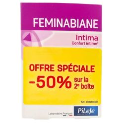 PiLeJe Feminabiane Intima  Offre Spéciale 2X20 gélules - Confort et équilibre de la flore intime