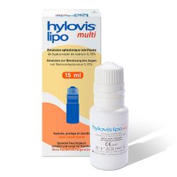 Hylovis Lipo Multi - Emulsion Oculaire - Sécheresse Oculaire - 15ml