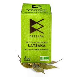 BeTsara Infusion Latsaka - Petits Mouchoirs - Mélange À Base De Ravintsara - 20 sachets