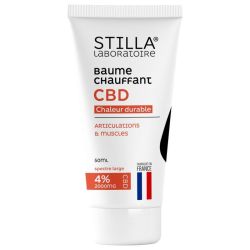 Stilla Baume Chauffant CBD 4% Articulations & Muscles - 50ml