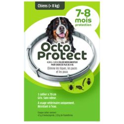 Elanco Octoprotect Collier Médicamenteux 70 cm - protection antiparasitaire 8 mois pour grand chien