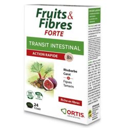 Ortis Transit Intestinal Fruits & Fibres Forte 24 comprimés