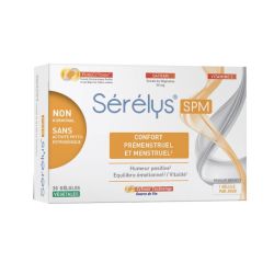 Sérélys SPM Confort Prémenstruel et Menstruel 30 gélules végétales