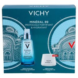 Vichy Coffret Minéral 89 - Booster 50 ml + Crème Boost d'Hydratation 15 ml OFFERTE