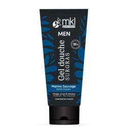 MKL Green Nature Gel Douche Surgras Homme - Marine Sauvage - Gel Douche Revitalisant - 250 ml