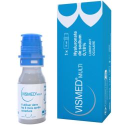 Horus Pharma Vismed Multi 15 ml – Lubrification oculaire modérée à sévère